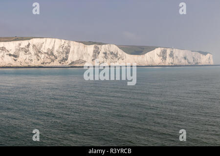 Die Küste mit Felsen in der Nähe von Dover Stockfoto