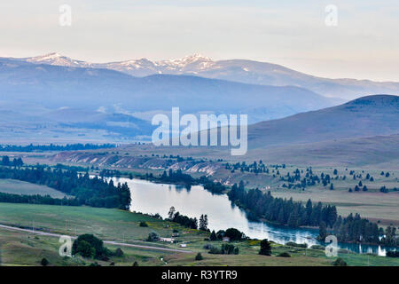 Usa, Montana, National Bison Range Stockfoto