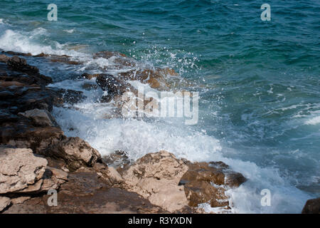 Mediterrane surf Stockfoto