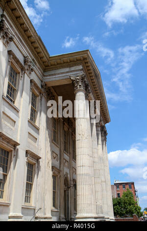 Erste Bank der Vereinigten Staaten, 1797, Philadelphia, Pennsylvania, USA, abgeschlossen. Stockfoto