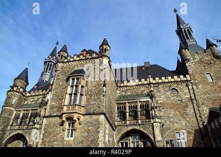 Rathaus Aachen Stockfoto