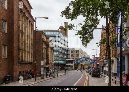 Schloss Markt, Exchange Street, Sheffield, Vereinigtes Königreich Stockfoto