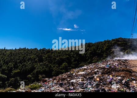 Guatemaltekischen Deponie dump Stockfoto
