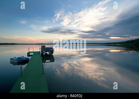 See Waukaunabo, Minnesota Stockfoto