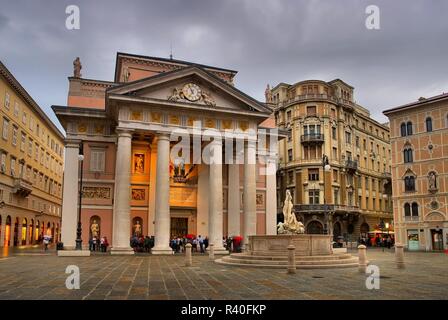 Triest Triest Börse - Börse, 01. Stockfoto