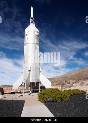 USA, New Mexiko, Alamogordo, International Space Hall of Fame Museum, und John P Stapp Air und Space Park Stockfoto