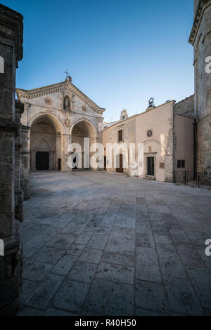 Santuario di San Michele Arcangelo, Monte Saint Angelo, Italien, Europa Stockfoto