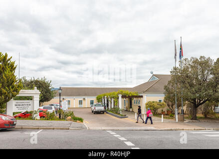 PIKETBERG, SÜDAFRIKA, 22. AUGUST 2018: Die Büros der Gemeinde Bergrivier Piketberg im Swartland Region der Provinz Western Cape Stockfoto