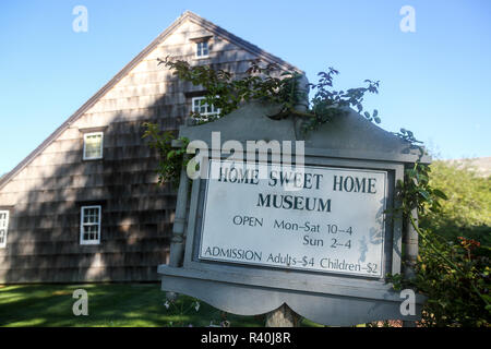 Home Sweet Home Museum, East Hampton, New York, USA. Stockfoto