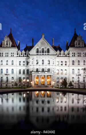 USA, New York, Hudson Valley, Albany, New York State Capitol Building Stockfoto