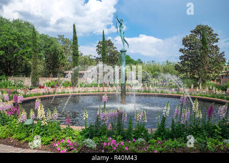 Diana Statue und Brunnen, Brookgreen Gardens, Murrells Inlet, South Carolina, USA Stockfoto