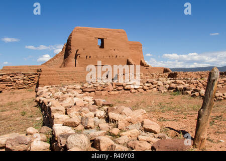 USA, Pecos National Historical Park, Pecos, New Mexico Stockfoto