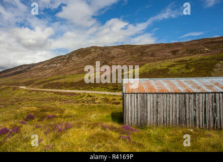 Torf Hügel Highlands Schottland Stockfoto