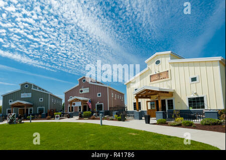 USA, Washington, Walla Walla. Federhaus 2015 Stockfoto