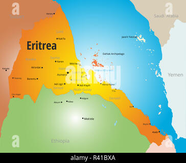 Eritrea Stockfoto