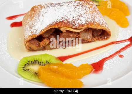 Apfelstrudel Stockfoto