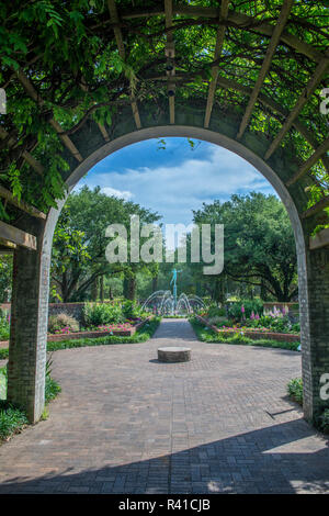 Diana Statue und Brunnen, Brookgreen Gardens, Murrells Inlet, South Carolina, USA Stockfoto