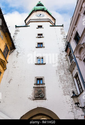 St Michael's Turm von Michael Tor in Bratislava. Stockfoto