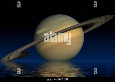 Planet Saturn Stockfoto