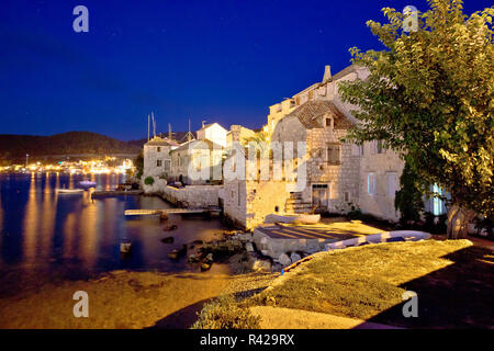 Stadt Vis Abend Blick Stockfoto