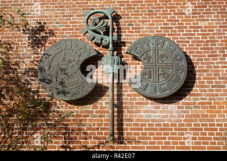 Museum im ehemaligen Gerichtsgebäude Harsefeld Stockfoto