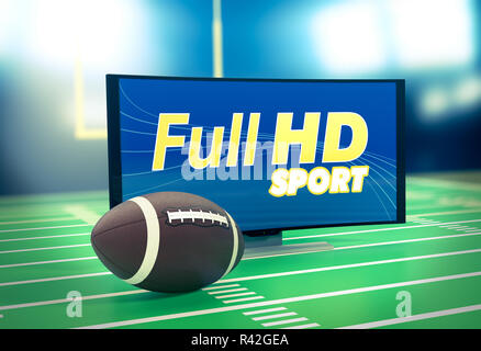 Sport auf Full-HD-Format Stockfoto