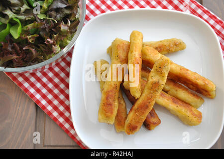 Schupfnudeln - Deutsche finger geformt Kartoffel Nudeln Stockfoto