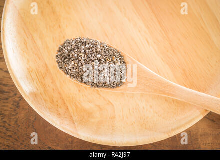 Premium raw Organic Chia Samen Stockfoto