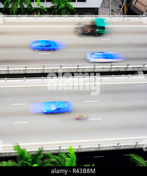 Singapur schnell Verkehr Stockfoto