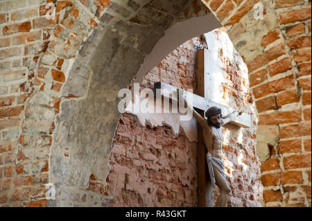 Gotische Kosciol Sw Katarzyny (St. Catherine's Church) in der Altstadt im historischen Zentrum von Danzig, Polen. 31.Oktober 2018 © wojciech Strozyk/Alamy St Stockfoto