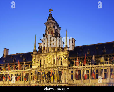 Antwerpen City Hall. Belgien Stockfoto