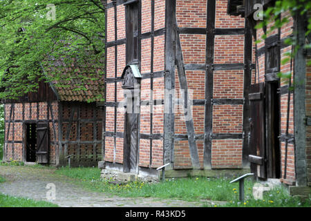 Tudor Stil Haus in lipperland Stockfoto