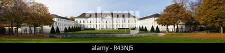 Schloss Bellevue, Sitz des Bundespräsidenten Stockfoto