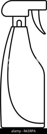 Reinigungsspray Symbol. Überblick Abbildung: Reinigungsspray vektor Symbol für Web Design auf weißem Hintergrund Stock Vektor