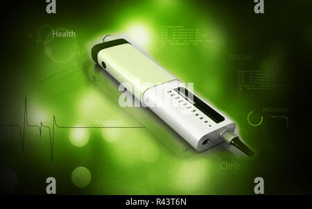 Insulin-pen Stockfoto