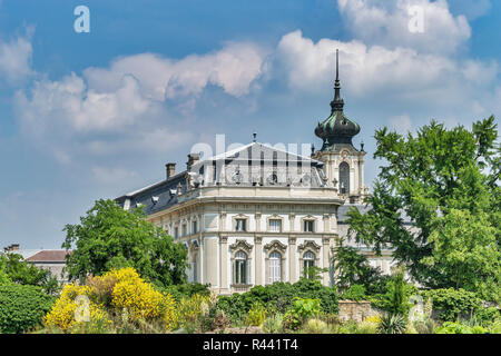 Schloss Festetics ist eine barocke Schloss in Keszthely entfernt, Zala, Ungarn, Europa. Stockfoto