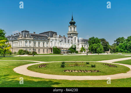 Schloss Festetics ist eine barocke Schloss in Keszthely entfernt, Zala, Ungarn, Europa. Stockfoto