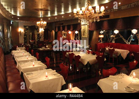 Sammlung von Fotos von Restaurants und Bars in Tokio Stockfoto