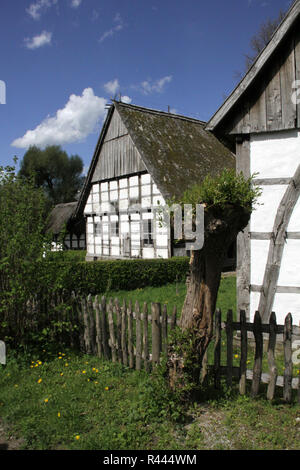 Tudor Stil Haus in lipperland Stockfoto