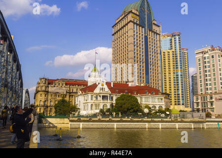 Generalkonsulat der Russischen Föderation in Shanghai, China. Stockfoto