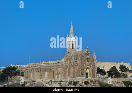 Lourdes Kapelle in Mgarr. Der maltesischen Insel Gozo Stockfoto