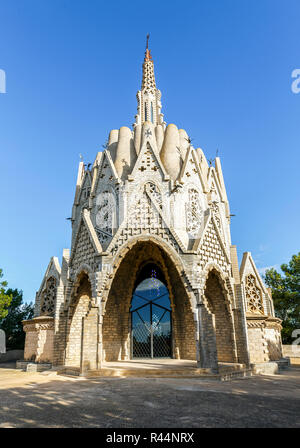 Heiligtum von Montserrat in Montferri, Tarragona, Katalonien. Stockfoto