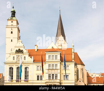 Altes Rathaus von Ingolstadt Stockfoto