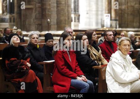 Foto LaPresse - Vince Paolo Gerace 25/11/2018 - Mailand (MI) Cronaca Messa in Duomo Nella foto Monseñor Mario Delpini Durante la messa in Duomo Stockfoto