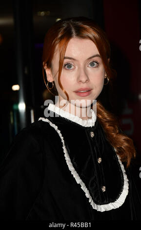 Rosie Tag arrivers bei der BAFTA Awards 2018 Kinder im Ringlokschuppen am 25. November 2018, London, UK. Stockfoto