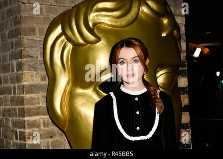 Rosie Tag arrivers bei der BAFTA Awards 2018 Kinder im Ringlokschuppen am 25. November 2018, London, UK. Stockfoto