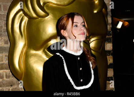 Rosie Tag arrivers bei der BAFTA Awards 2018 Kinder im Ringlokschuppen am 25. November 2018, London, UK. Stockfoto