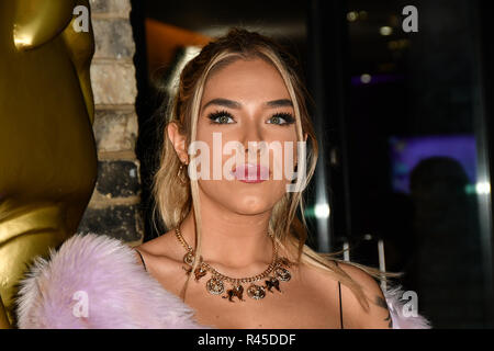 Bella Penfold arrivers bei der BAFTA Awards 2018 Kinder im Ringlokschuppen am 25. November 2018, London, UK. Stockfoto