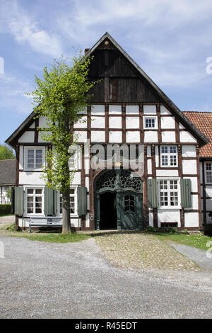 Tudor Stil Haus in lipperland Stockfoto