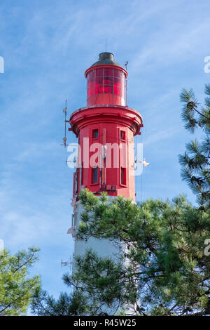 Cap Ferret (Bucht von Arcachon, Frankreich), der Leuchtturm Stockfoto